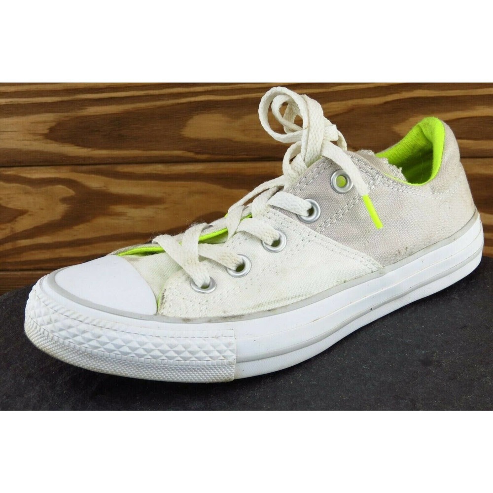 Converse all Star Size 6 M Gray Lace Up Low Top Fabric Women Shoe‎